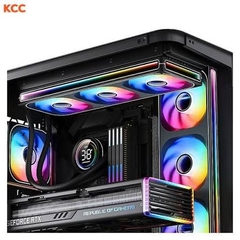 Fan case tản nhiệt Jonsbo ZB-360btr (Black - Fan Ngược)