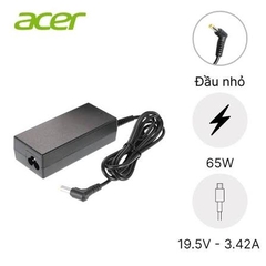 Sạc Laptop Acer 65W 19V 3.42A (3.0*1.0mm) chân nhỏ
