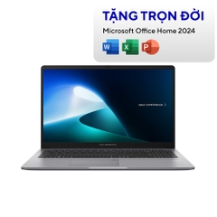 Laptop ASUS ExpertBook P1503CVA-C5H16-63WS (Intel Core 5 Processor 210H | Intel Graphics | 15.6 inch FHD | 16GB | 512GB | Win 11 | Office | Xám)