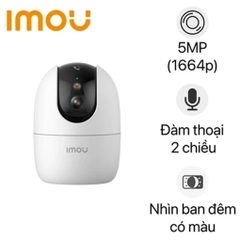 A52P-PRO (5MP) xoay 360 đàm thoại 2 chiều, có đèn ban đêm, có nút gọi điện trên cam