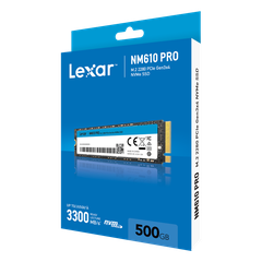 Ổ cứng LEXAR M.2 2280 NVME 500GB LNM610-500RB