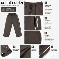 Quần Ống Suông Dáng Rộng Nam Nữ Chất Gió Thể Thao Co Giãn Nhẹ Mềm Mịn Thoáng Mát, Dáng Rộng Trẻ Trung Dễ Phối Đồ Thời Trang Q218