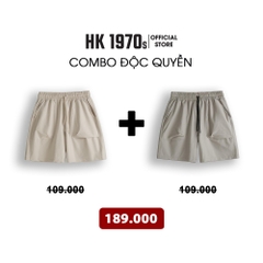 Quần Short Gió Thể Thao [Fom Trên Gối] Vải Gió Thể Thao  Nhẹ Thoáng Khí Form Regular Phong Cách Basic Q235