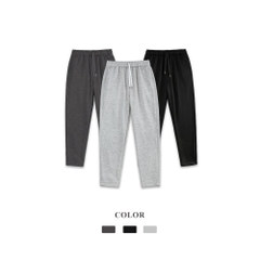 Quần Nỉ Nam Nỉ Lông Cáo 400GSM Không Nhăn Xù, Mềm Mượt Quần Joger Nỉ Ống Côn Phong Cách Thể Thao Q226