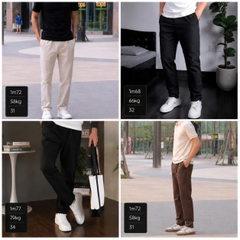 Quần Kaki Nam (Có Bụng) Eo Chun Ống Côn Vải Kaki Pha Đũi Co Giãn Nhẹ 280GSM Không Nhăn Xù Bai Nhão, Vải Cao Cấp Ngoài Đanh Trong Mềm Phong Cách Năng Động Thoải Mái Mùa Hè Q225