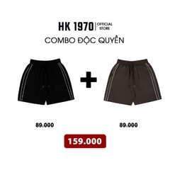 Quần Short Thể Thao Nam Nữ Unisex 150GSM Chất Gió, Co Giãn Nhẹ Mềm Mịn Form Regular Trên Gối Q216