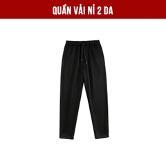 Quần Nỉ Nam Nỉ Lông Cáo 400GSM Không Nhăn Xù, Mềm Mượt Quần Joger Nỉ Ống Côn Phong Cách Thể Thao Q226
