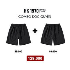 Quần Short Gió Nhăn Nam Nữ Unisex 150GSM Chất Vải Gió Nhăn Cao Cấp Mềm Mịn Form Ống Rộng Oversize Dài Ngang Gối Q210