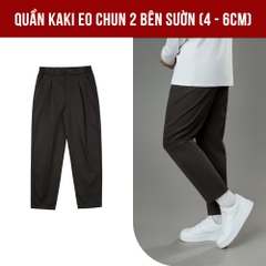 Quần KaKi Nam Sitetab Chỉnh Eo Linh Hoạt, Vải Kaki 280gsm Mềm Mượt Thiết kế Cạp Cao Form Dáng Baggy Phong Cách Hàn Quốc Q221