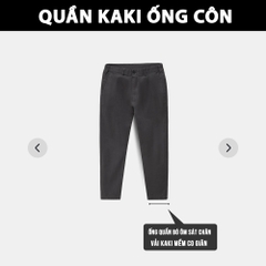 Quần Kaki Nam Co Dãn Mềm Không Xù Dáng Baggy Ống Suông, Phong Cách Hàn Quốc Trẻ Trung Q209