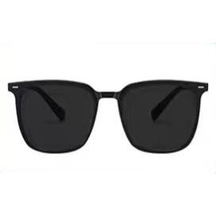 Kính Mát Gọng Vuông Retro Thời Trang Quảng Châu Màu Đen-Vàng Nam Nữ Q082 Women Kính Mắt đủ viền kính râm