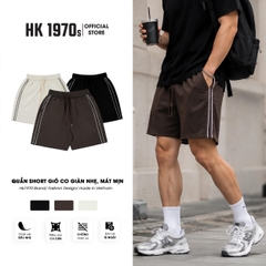 Quần Short Thể Thao Nam Nữ Unisex 150GSM Chất Gió, Co Giãn Nhẹ Mềm Mịn Form Regular Trên Gối Q216