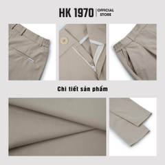 Quần Kaki Nam Chất Vải Kaki Vải Kaki 280gsm Mềm Mịn Co Giãn Form Đẹp Không Xù Dáng Baggy Ống Suông Phong Cách Thanh Lịch Trẻ Trung Q259
