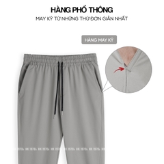 Quần Jogger Nam Vải Gió Thể Thao Mềm Mịn, Co Giãn Nhẹ  Ống Jogger Bo Gấu Phong Cách Thể Thao Thoải Mái, Năng Động Q241