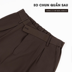 [BẢN NÂNG CẤP] Quần Tây Nam Cạp Chun Sau, Quần Âu Nam Ống Suông Vải Gold Cao Cấp Mềm Mịn Form Dáng Hàn Quốc Q214