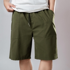Quần Short KaKi Nam Nữ Unisex Chất Vải KaKi 2 Da Form Ống Rộng Oversize Dài Qua Gối Q207 quan thethao