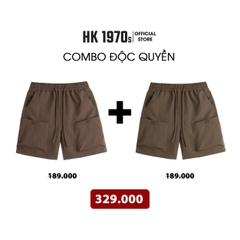 Quần Short Kaki [Form Ngang Gối] Vải Kaki Gió Cao Cấp Co Giãn Nhẹ 280GSM Không Nhăn Xù Bai Nhão, Vải Cao Cấp Ngoài Đanh Trong Mềm Phong Cách Năng Động Thoải Mái Q234