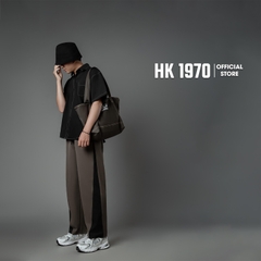 Quần Gió HK1970 Ống Suông Vải Thể Thao Co Giãn Nhẹ, Vải Thoáng Mát, Mềm Mịn Phong Cách Đường Phố Phá Cách Q223