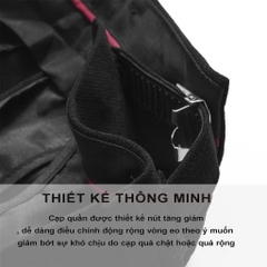 Quần tây ống rộng HK1970, Quần âu cạp điều chỉnh Sidetab, quần âu ống suông phong cách Hàn Quốc Q140