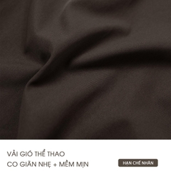 Quần Gió Thể Thao Nam Mềm Mịn Co Giãn Nhẹ Cho Mùa Hè Thoáng Mát Dáng Ống Côn Có Chiết Ly Gấu Quần gió thể thao Q224