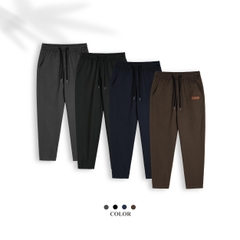 Quần Dài Kaki Nam Quần Jogger Cạp Chun Vải Kaki Đài Mềm Mịn Co Giãn Nhẹ Ống Jogger Form Regular Phong Cách Trẻ Trung Năng Động Q248