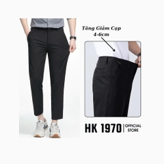 Quần Âu Cạp Điều Chỉnh Độ Rộng Vòng Eo Form Dáng Baggy, Quần Tây Nam Phong Cách Hàn Quốc Co Giãn Q141 Menswear Pants