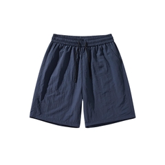 Quần Short Gió Nhăn Nam Nữ Unisex 150GSM Chất Vải Gió Nhăn Cao Cấp Mềm Mịn Form Ống Rộng Oversize Dài Ngang Gối Q210