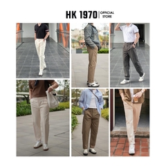 Quần Kaki Nam Chất Vải Kaki Vải Kaki 280gsm Mềm Mịn Co Giãn Form Đẹp Không Xù Dáng Baggy Ống Suông Phong Cách Thanh Lịch Trẻ Trung Q259