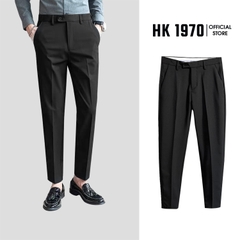 Quần âu nam, quần tây nam phong cách hàn quốc form slimfit đẹp cùng chất vải tuyết mưa ống côn Q181 Menswear Pants