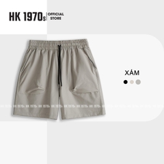 Quần Short Gió Thể Thao [Fom Trên Gối] Vải Gió Thể Thao  Nhẹ Thoáng Khí Form Regular Phong Cách Basic Q235