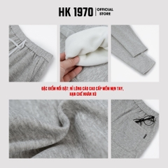 Quần Nỉ Nam Nỉ Lông Cáo 400GSM Không Nhăn Xù, Mềm Mượt Quần Joger Nỉ Ống Côn Phong Cách Thể Thao Q226