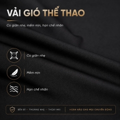 Quần Gió Thể Thao Mềm Mịn Co Giãn Nhẹ Dáng Baggy Quần Ống Suông Nam Nữ Unisex Cho Mùa Hè Q222 Màu Đen Kaki Nâu Be