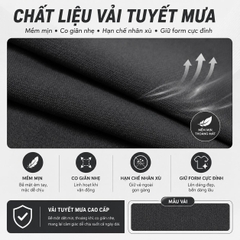 Quần tây ống rộng HK1970, Quần âu cạp điều chỉnh Sidetab, quần âu ống suông phong cách Hàn Quốc Q140