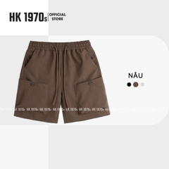 Quần Short Kaki [Form Ngang Gối] Vải Kaki Gió Cao Cấp Co Giãn Nhẹ 280GSM Không Nhăn Xù Bai Nhão, Vải Cao Cấp Ngoài Đanh Trong Mềm Phong Cách Năng Động Thoải Mái Q234