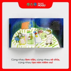 Anh em Ếch con Cùng giúp mẹ việc nhà