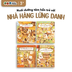 Nhà Hàng Lừng Danh | Bộ Ehon cho bé từ 3 tuổi | Tự tin – Hợp tác – Sáng tạo
