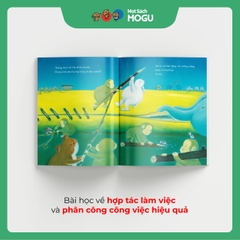 Sách Ehon cho bé 3-6 tuổi |Chúng Tớ Ăn Mất Trăng Rồi!
