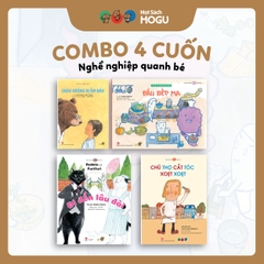 Bộ Sách Ehon Nghề nghiệp quanh bé
