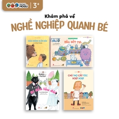 Bộ Sách Ehon Nghề nghiệp quanh bé