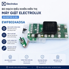 Bo Mạch Điều Khiển Hiển Thị Máy Giặt Electrolux Inverter 8 kg EWF8024ADSA
