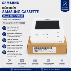 Điều Khiển Samsung Cassette AC140TXADKC Mã DB96-24536B