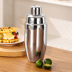 Bình lắc cocktail bằng thép không gỉ, dụng cụ pha chế inox