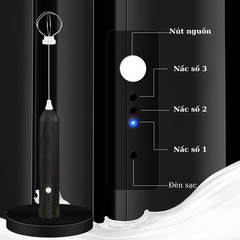 Máy Đánh Bọt Kem Có Pin Sạc 5V – Tạo Bọt Siêu Mịn, Dễ Sử Dụng Tại Nhà