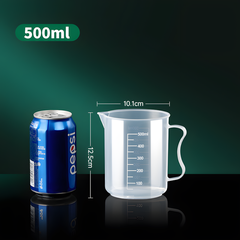 Ca đong định lượng dung tích lớn có vạch chia, làm bằng nhựa an toàn thực phẩm