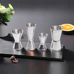 Ly đong định lượng 2 đầu làm bằng thép không gỉ 304