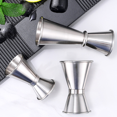 Ly đong định lượng 2 đầu làm bằng thép không gỉ 304