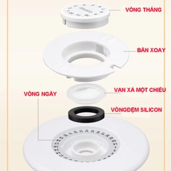 Hộp Đựng Cà Phê Inox 304 Cao Cấp – Có Van Xả Hơi, Giữ Trọn Hương Vị Nguyên Bản