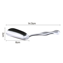 Thìa Múc Lá Trà – Bột Cà Phê Inox Cao Cấp Chống Gỉ – Nhỏ Gọn, Tiện Dụng, Sang Trọng 12cm