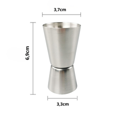 Ly đong định lượng 2 đầu làm bằng thép không gỉ 304