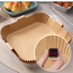 Giấy lót nồi chiên không dầu, giấy lót nướng 100 tờ